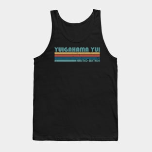 Proud Limited Edition Yui Name Personalized Retro Style Tank Top